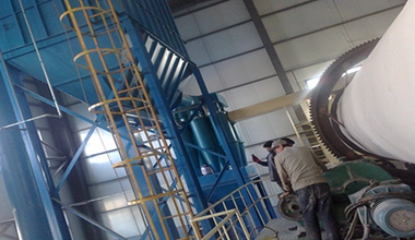 寧夏科峻建材有限公司，脫硫石膏粉生產(chǎn)線